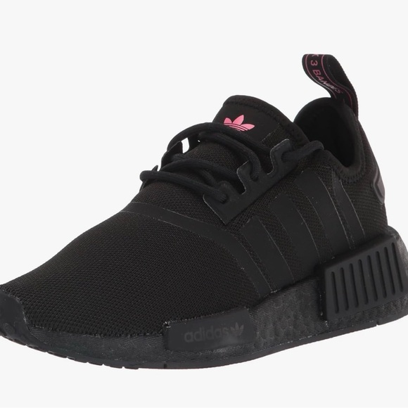 Adidas RMD R1 Core Black/Solar Pink Size 8 - Picture 2 of 8